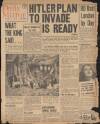 Daily Mirror Thursday 12 September 1940 Page 1