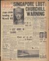 Daily Mirror Monday 16 February 1942 Page 1