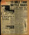 Daily Mirror Monday 12 June 1944 Page 1