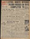 Daily Mirror Saturday 25 January 1947 Page 1