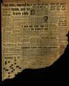 , .MIRROR THE DAILY Saturday, December 31, 1949 Page it HE BABE , WON ' T MEET THEN HE WENT
