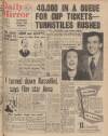 Daily Mirror Monday 16 January 1950 Page 1
