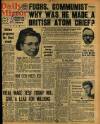 Daily Mirror Thursday 02 March 1950 Page 1