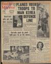 Daily Mirror Thursday 13 July 1950 Page 1