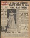 Daily Mirror Tuesday 29 August 1950 Page 1