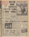 Daily Mirror Saturday 26 August 1950 Page 1