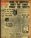 Daily Mirror Tuesday 14 November 1950 Page 1