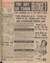 Daily Mirror Wednesday 12 March 1952 Page 1