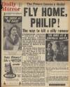 Daily Mirror Monday 11 February 1957 Page 1