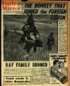 Daily Mirror Friday 19 September 1958 Page 1