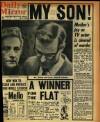 Daily Mirror Friday 13 March 1959 Page 1