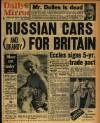 Daily Mirror Monday 25 May 1959 Page 1