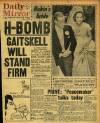 Daily Mirror Friday 10 July 1959 Page 1