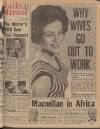 Daily Mirror Monday 04 January 1960 Page 1