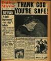 Daily Mirror Friday 22 January 1960 Page 1