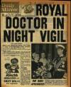 Daily Mirror Friday 19 February 1960 Page 1