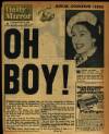 Daily Mirror Saturday 20 February 1960 Page 1