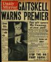 Daily Mirror Friday 29 July 1960 Page 1