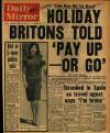 Daily Mirror Wednesday 03 August 1960 Page 1