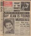 Daily Mirror Wednesday 04 January 1961 Page 1