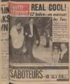 Daily Mirror Friday 13 January 1961 Page 1