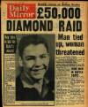 Daily Mirror Wednesday 01 March 1961 Page 1