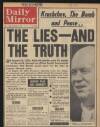 Daily Mirror Friday 01 September 1961 Page 1