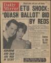 Daily Mirror Monday 02 October 1961 Page 1
