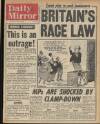 Daily Mirror Thursday 02 November 1961 Page 1