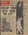 Daily Mirror Friday 22 December 1961 Page 1