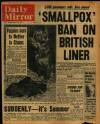 Daily Mirror Monday 22 October 1962 Page 1