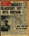 Daily Mirror Friday 18 January 1963 Page 1
