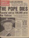 Daily Mirror Tuesday 04 June 1963 Page 1