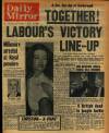 Daily Mirror Thursday 03 October 1963 Page 1