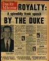 Daily Mirror Wednesday 26 February 1964 Page 1