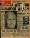 Daily Mirror Friday 02 October 1964 Page 1