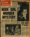 Daily Mirror Thursday 26 November 1964 Page 1