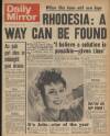Daily Mirror Monday 01 November 1965 Page 1