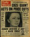 Daily Mirror Saturday 14 January 1967 Page 1