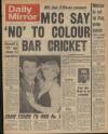 Daily Mirror Tuesday 31 January 1967 Page 1