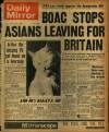 Daily Mirror Friday 01 March 1968 Page 1