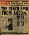 Daily Mirror Monday 25 March 1968 Page 1