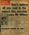 Daily Mirror Saturday 11 May 1968 Page 1