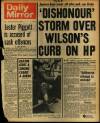 Daily Mirror Saturday 02 November 1968 Page 1