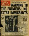Daily Mirror Thursday 09 January 1969 Page 1