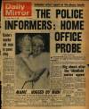 Daily Mirror Friday 21 February 1969 Page 1