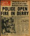 Daily Mirror Thursday 14 August 1969 Page 1