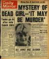Daily Mirror Friday 22 August 1969 Page 1