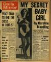 Daily Mirror Tuesday 23 September 1969 Page 1