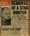 Daily Mirror Thursday 06 November 1969 Page 1